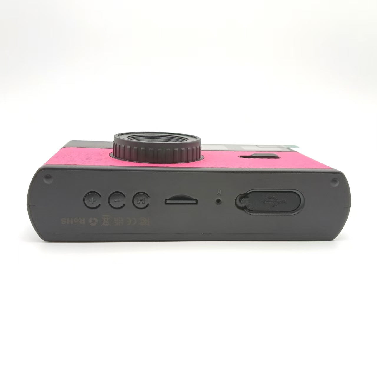 Retro Digital Camera with Flash and Filters