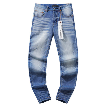 Retro distressed pants