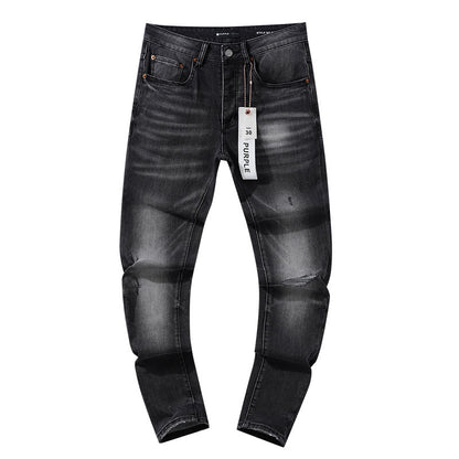 Retro distressed pants