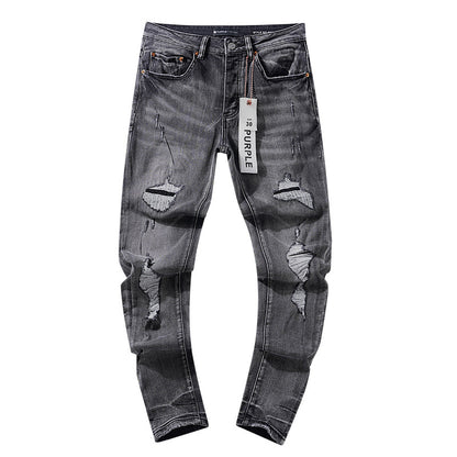 Retro distressed pants