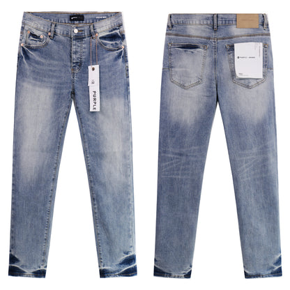 Retro distressed pants
