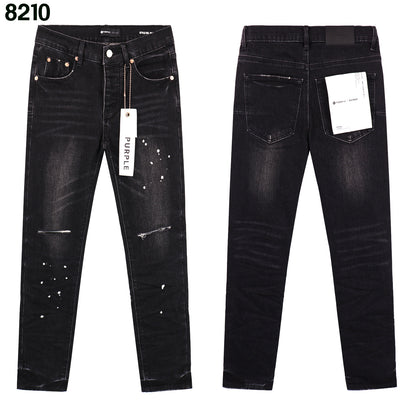 Retro distressed pants
