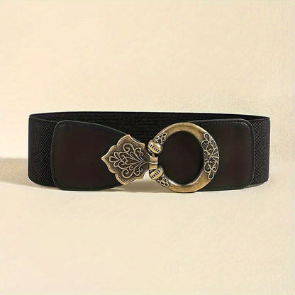 Retro Elastic Waist Belt for Women