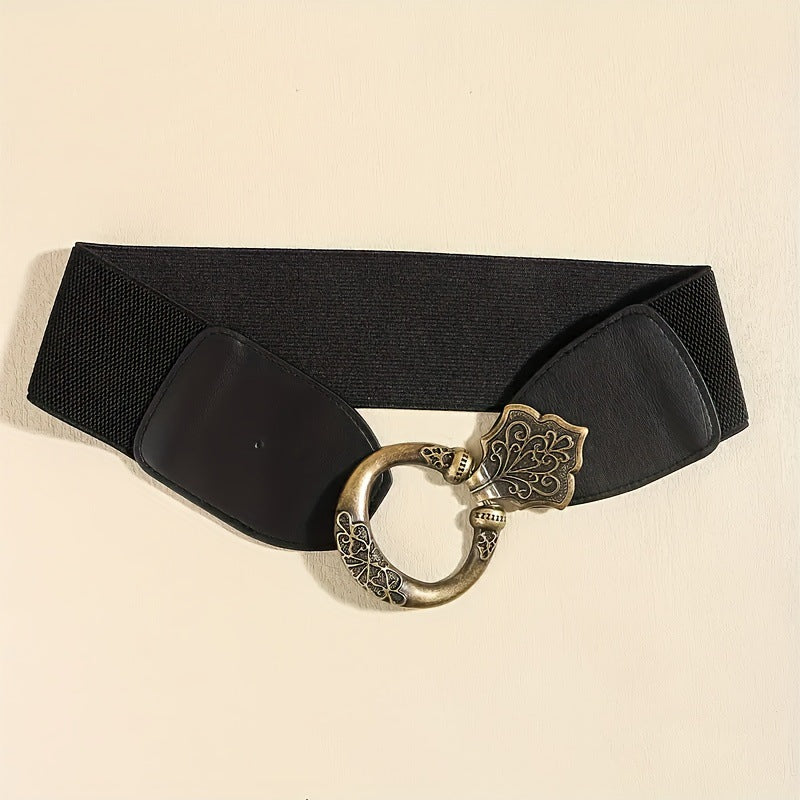 Retro Elastic Waist Belt for Women