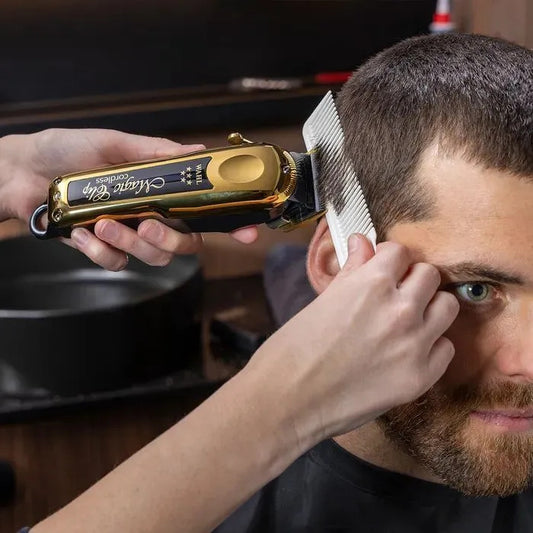 Retro Electric Hair Clipper with Base