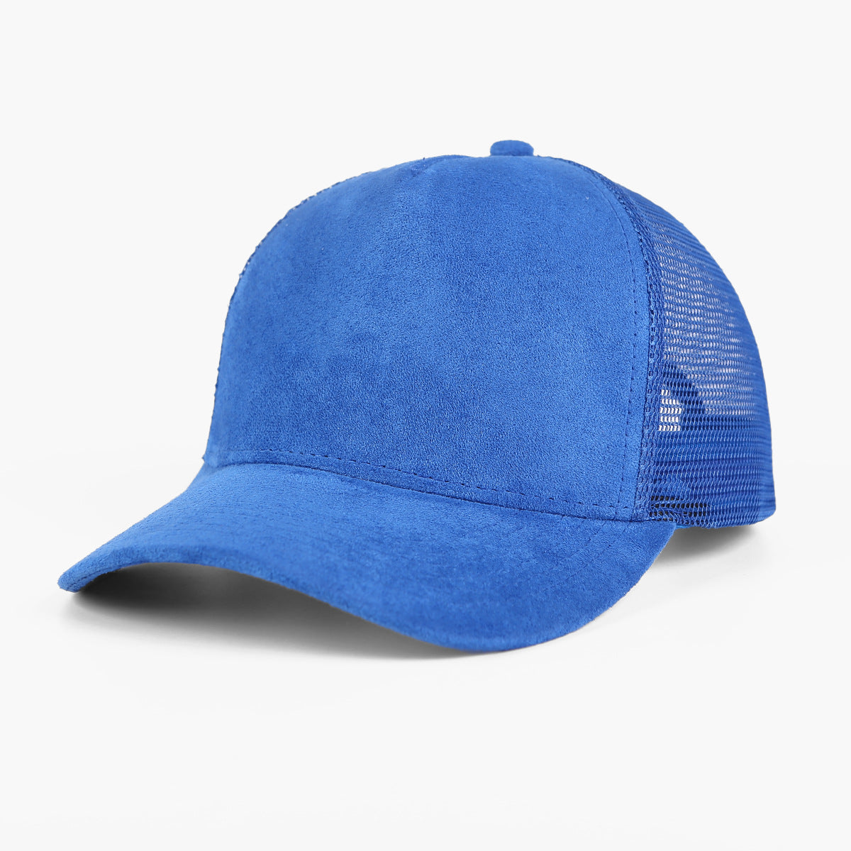 Retro Embroidered Suede Baseball Cap