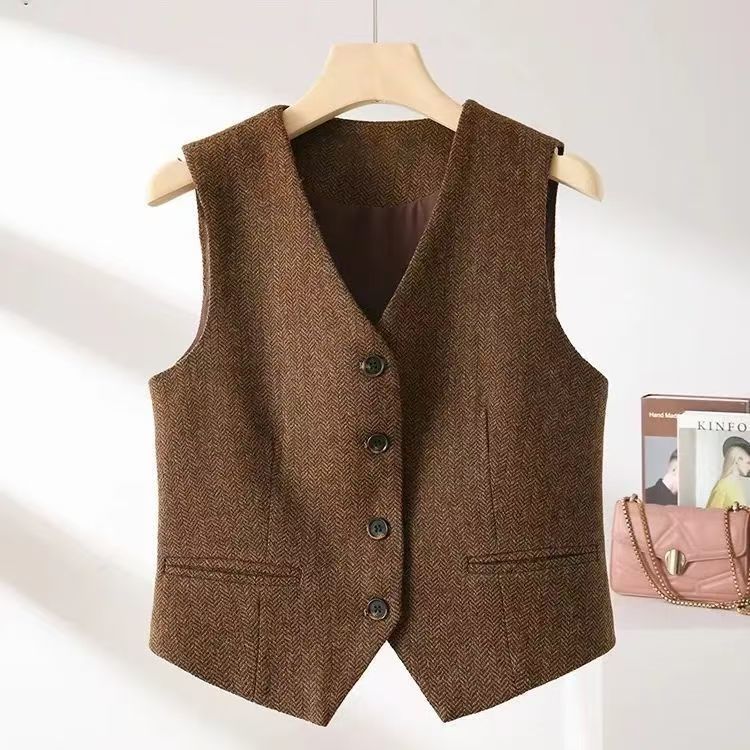 Retro Equestrian Vest for Women