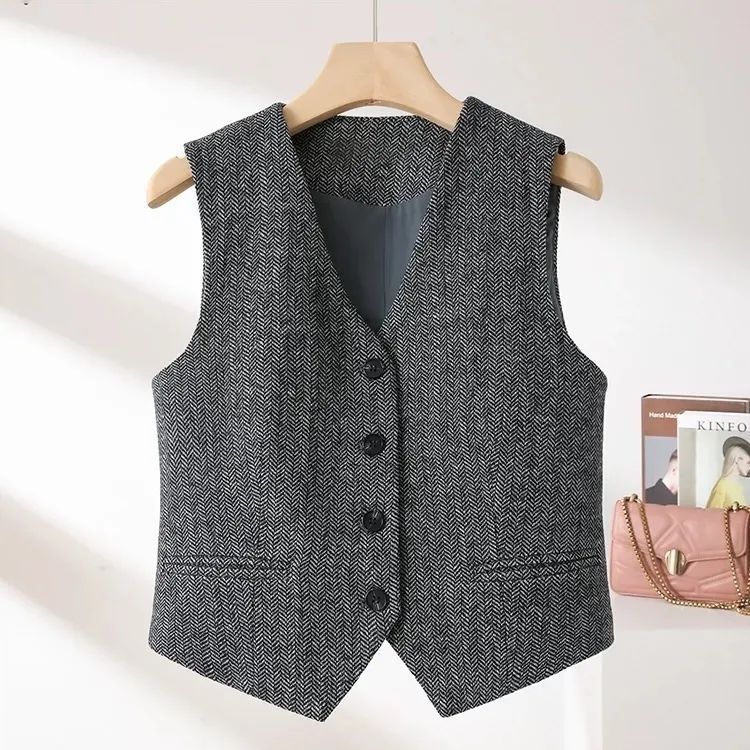 Retro Equestrian Vest for Women