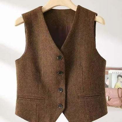 Retro Equestrian Vest for Women