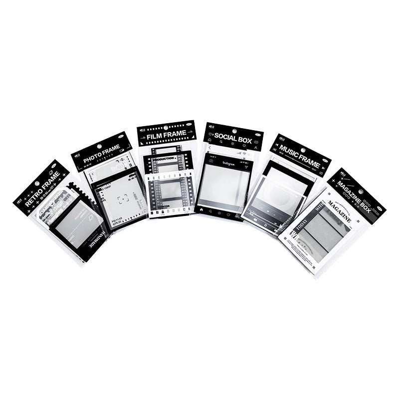 Retro Fantasy Photo Frame Sticker Pack