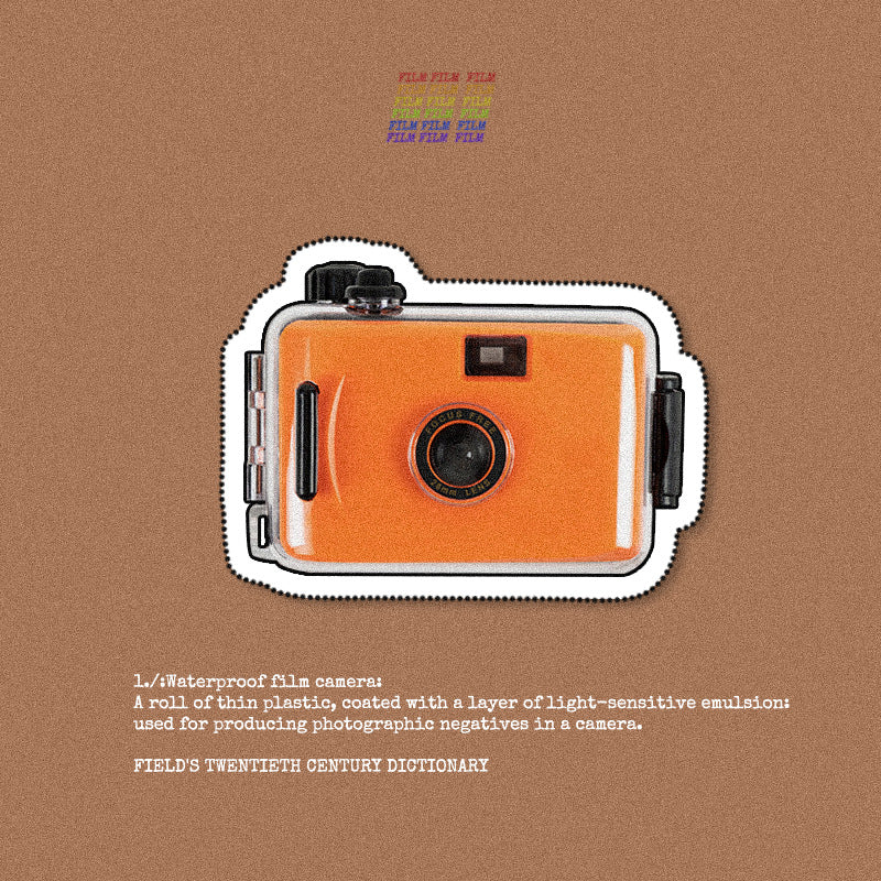 Retro Film Camera Vintage Style Point and Shoot