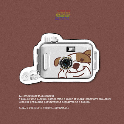 Retro Film Camera Vintage Style Point and Shoot