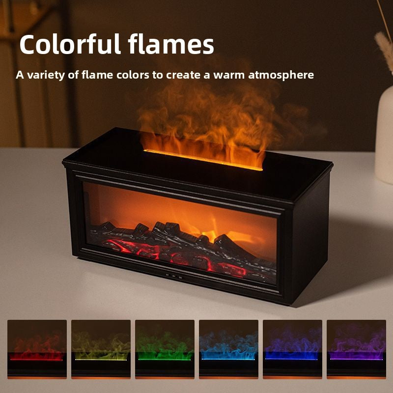 Retro Flame Aromatherapy Humidifier