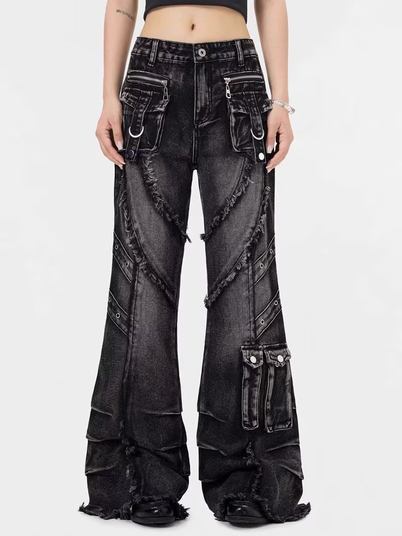 Retro flared jeans