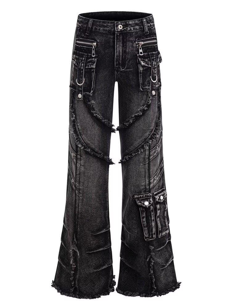 Retro flared jeans