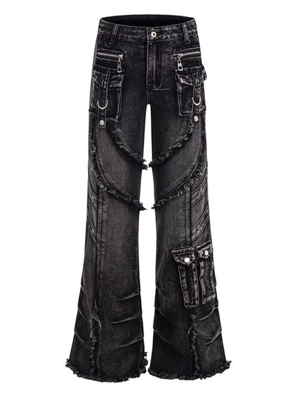Retro flared jeans