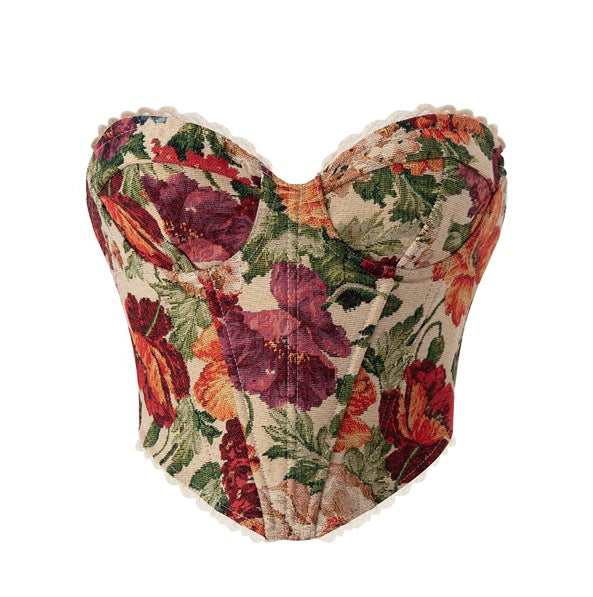 Retro Floral Shapewear