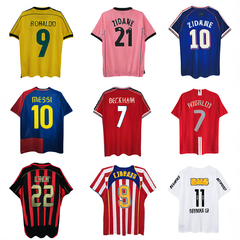Retro Football Jersey Collection
