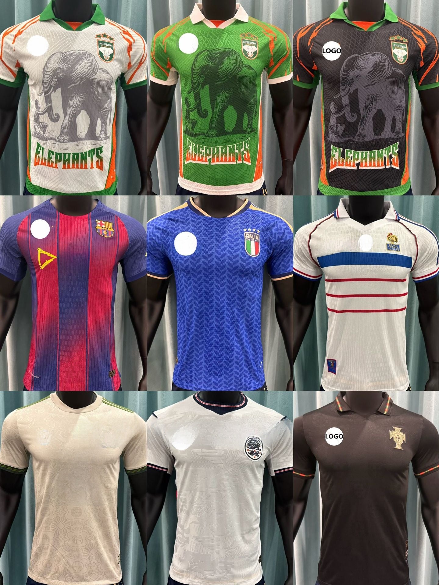 Retro Football Jersey Short Sleeve Player Edition