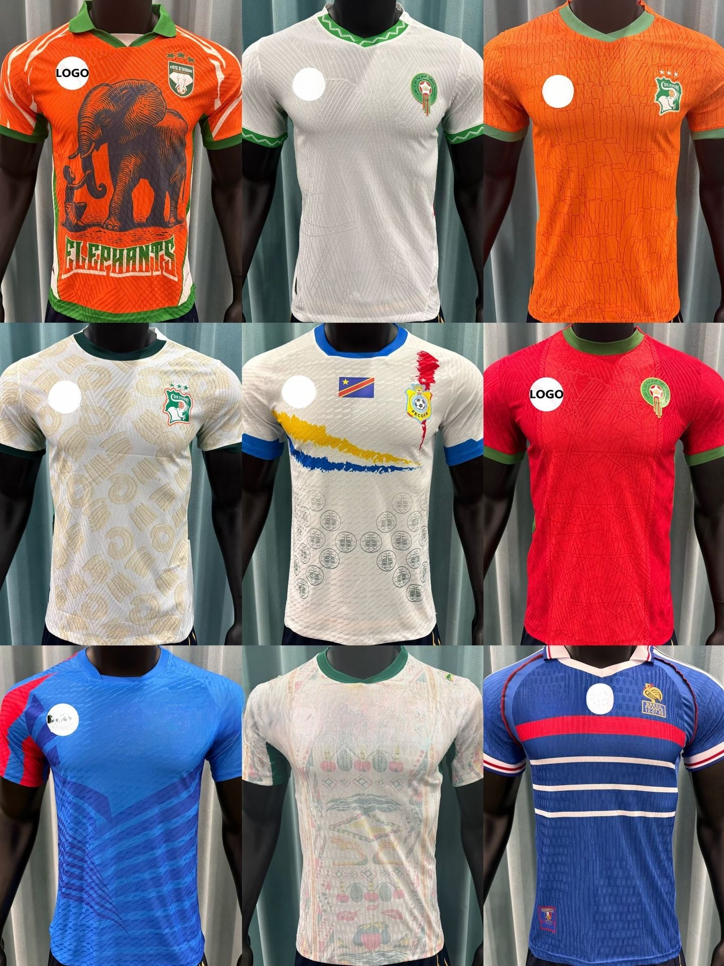 Retro Football Jersey Short Sleeve Player Edition