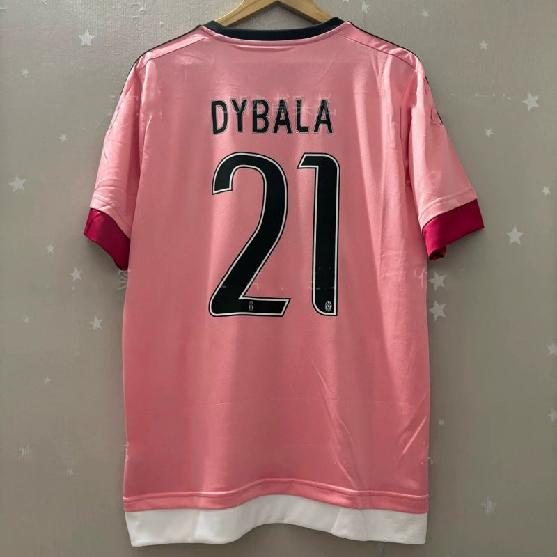 Retro Football Jersey with Printed Number