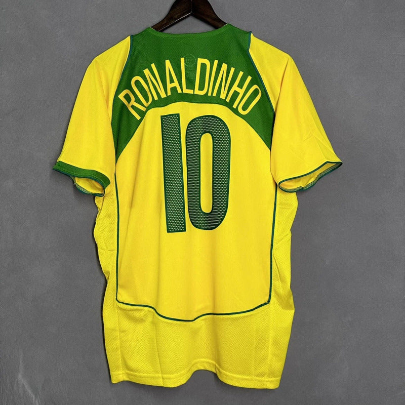 Retro Football Jersey with Printed Number