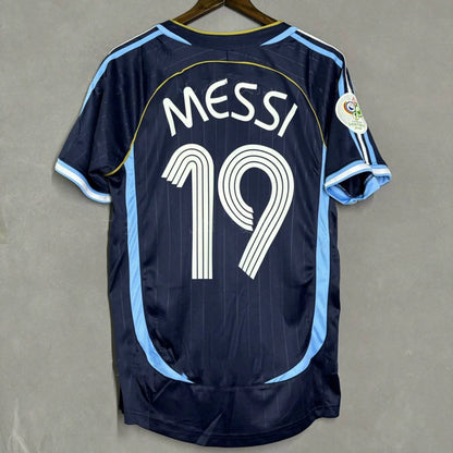 Retro Football Jersey with Printed Number
