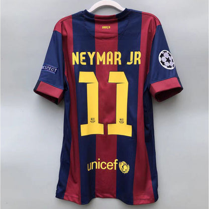 Retro Football Jersey with Printed Number
