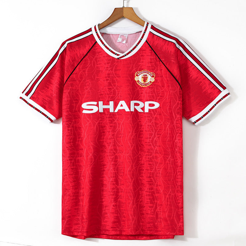 Retro Football Jerseys Short Sleeve Sports Uniforms