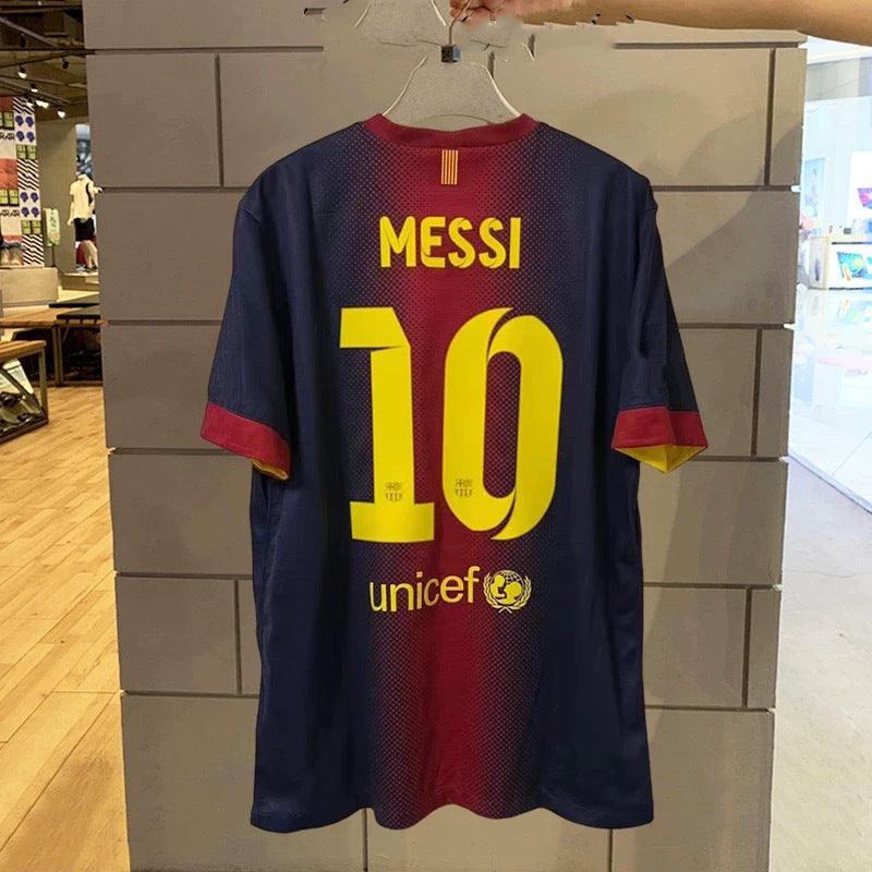 Retro football short-sleeved shirt