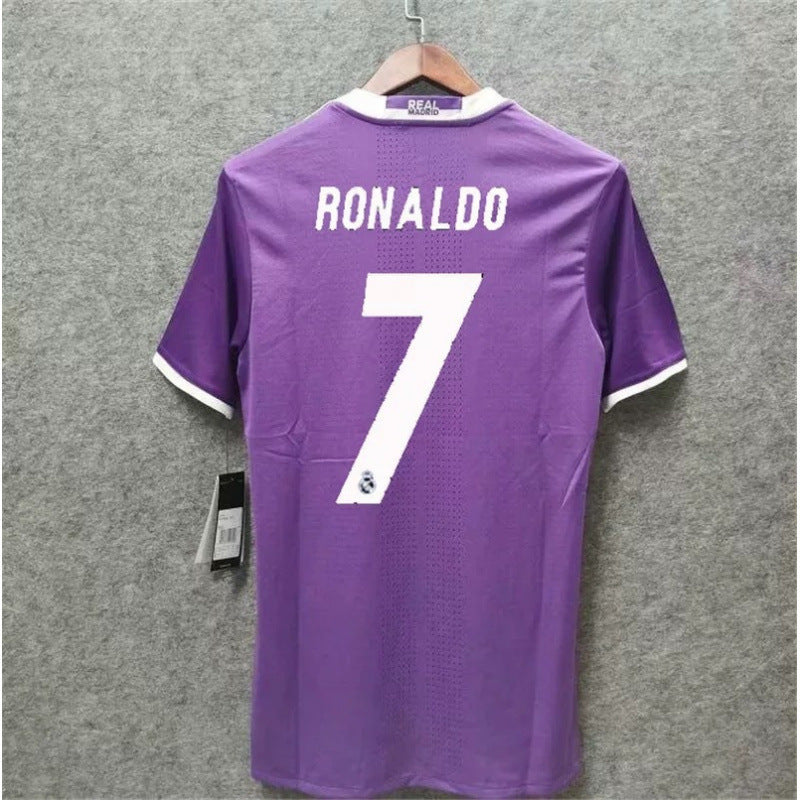 Retro football short-sleeved shirt