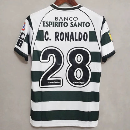 Retro football short-sleeved shirt