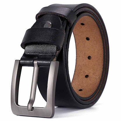 Retro genuine leather belt