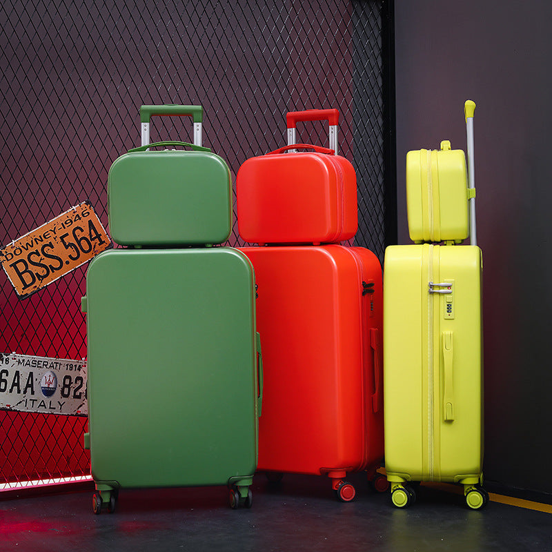 Retro gift box, suitcase, macaron cosmetic case