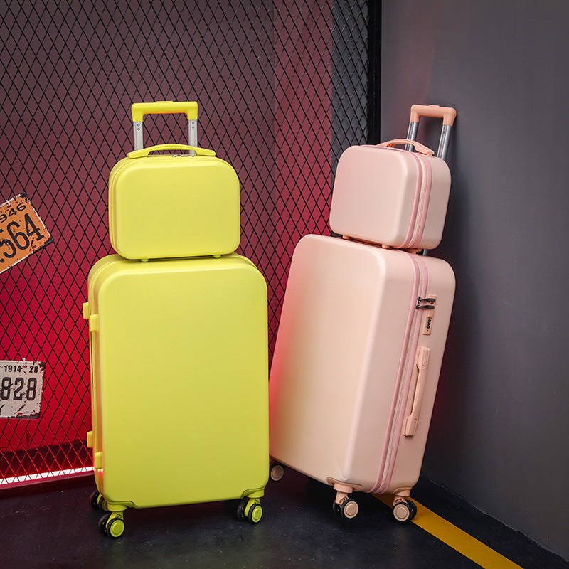 Retro gift box, suitcase, macaron cosmetic case