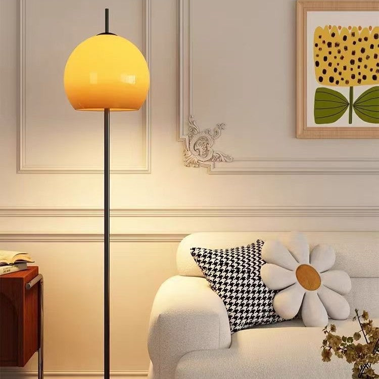 Retro Glass Floor Lamp