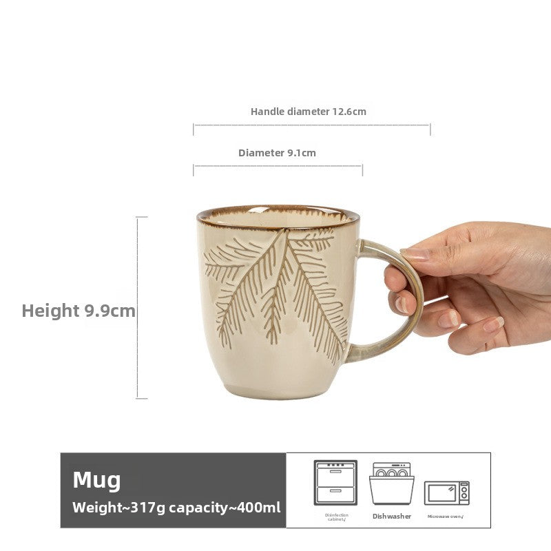 Retro Gradient Ceramic Mug