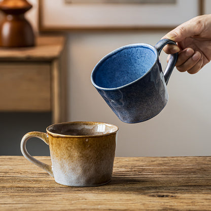 Retro Gradient Ceramic Mug
