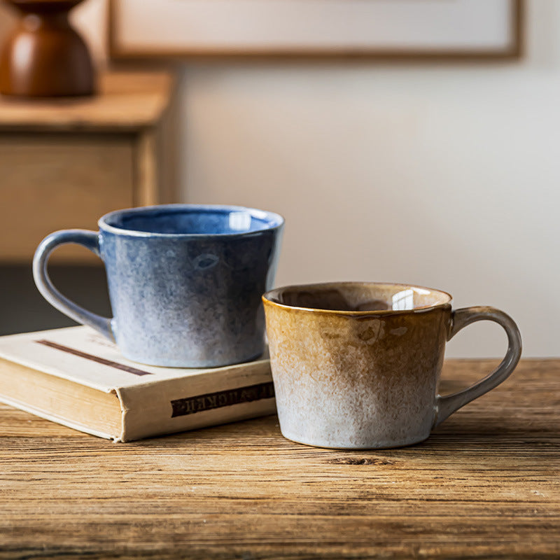 Retro Gradient Ceramic Mug