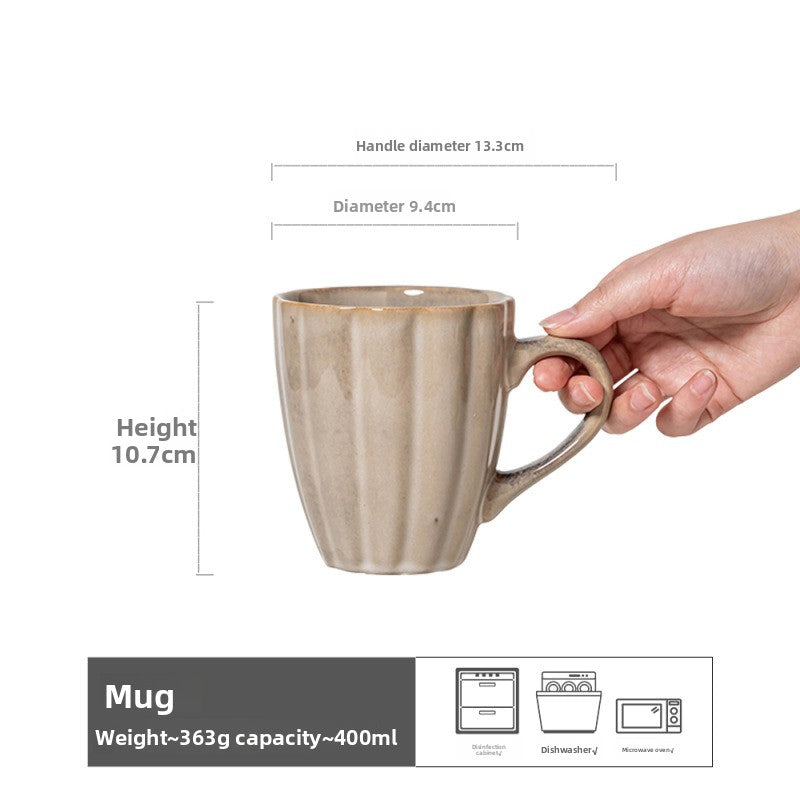 Retro Gradient Ceramic Mug