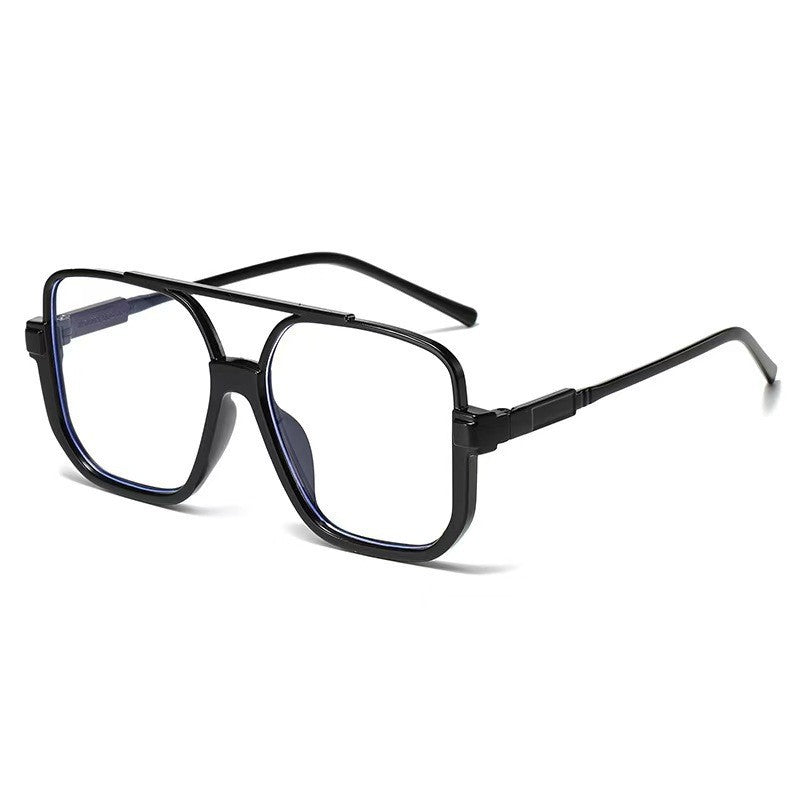 Retro Half-Frame Sunglasses