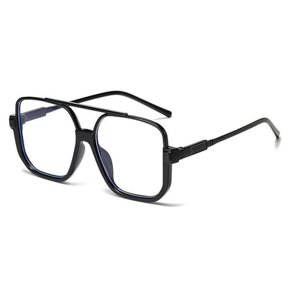 Retro Half-Frame Sunglasses