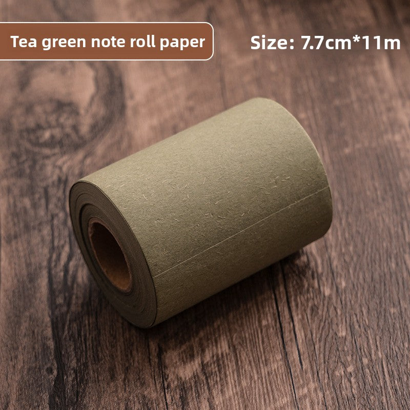 Retro Hanging Memo Board with Paper Roll