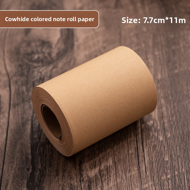 Retro Hanging Memo Board with Paper Roll