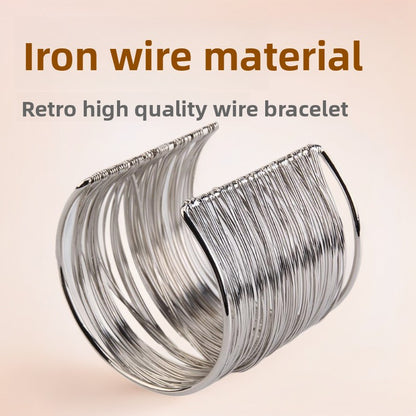 retro high quality wire bracelet