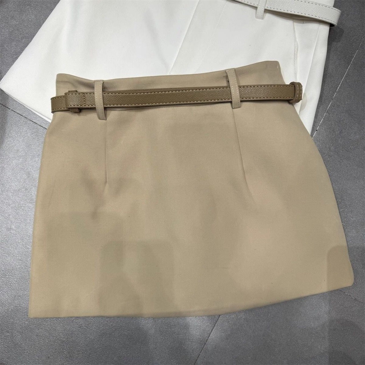 Retro High-Waist A-Line Skirt for Women