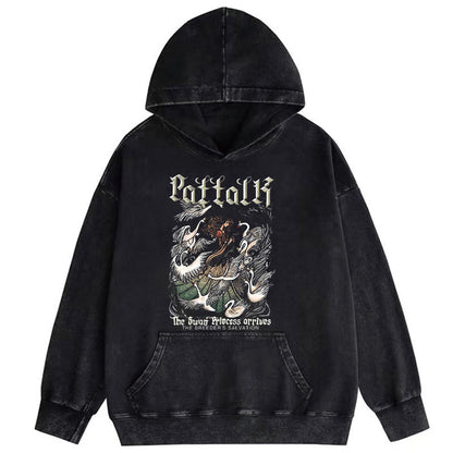 retro hooded sweater