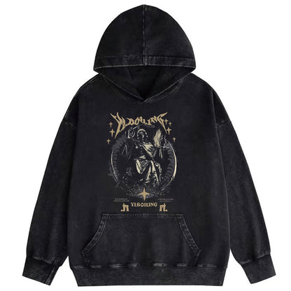 retro hooded sweater