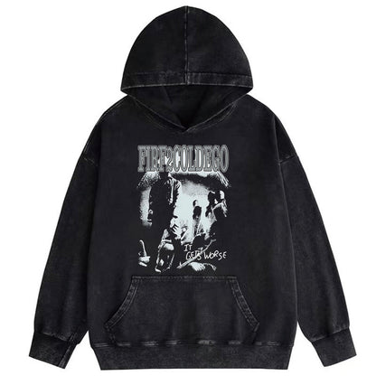 retro hooded sweater