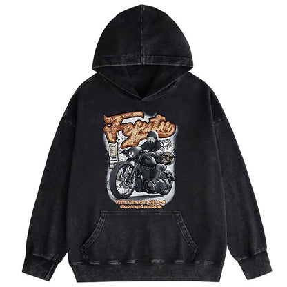 retro hooded sweater